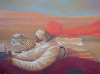 Maharaja, Boy and Cheetah